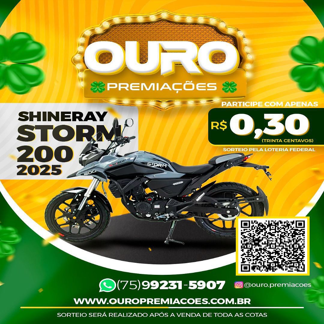 MOTO STORM 200 SHINERAY 2025