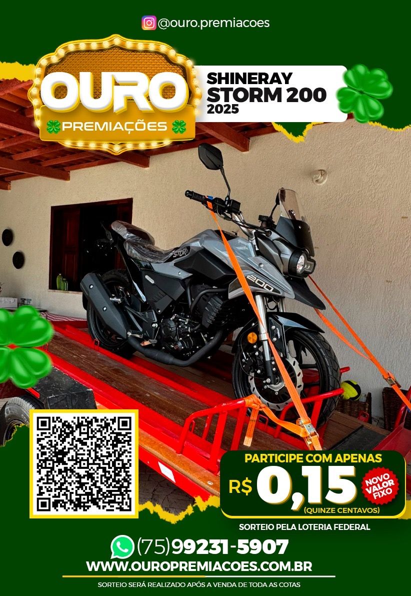 MOTO STORM 200 SHINERAY 2025