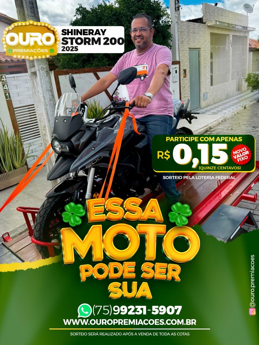 MOTO STORM 200 SHINERAY 2025