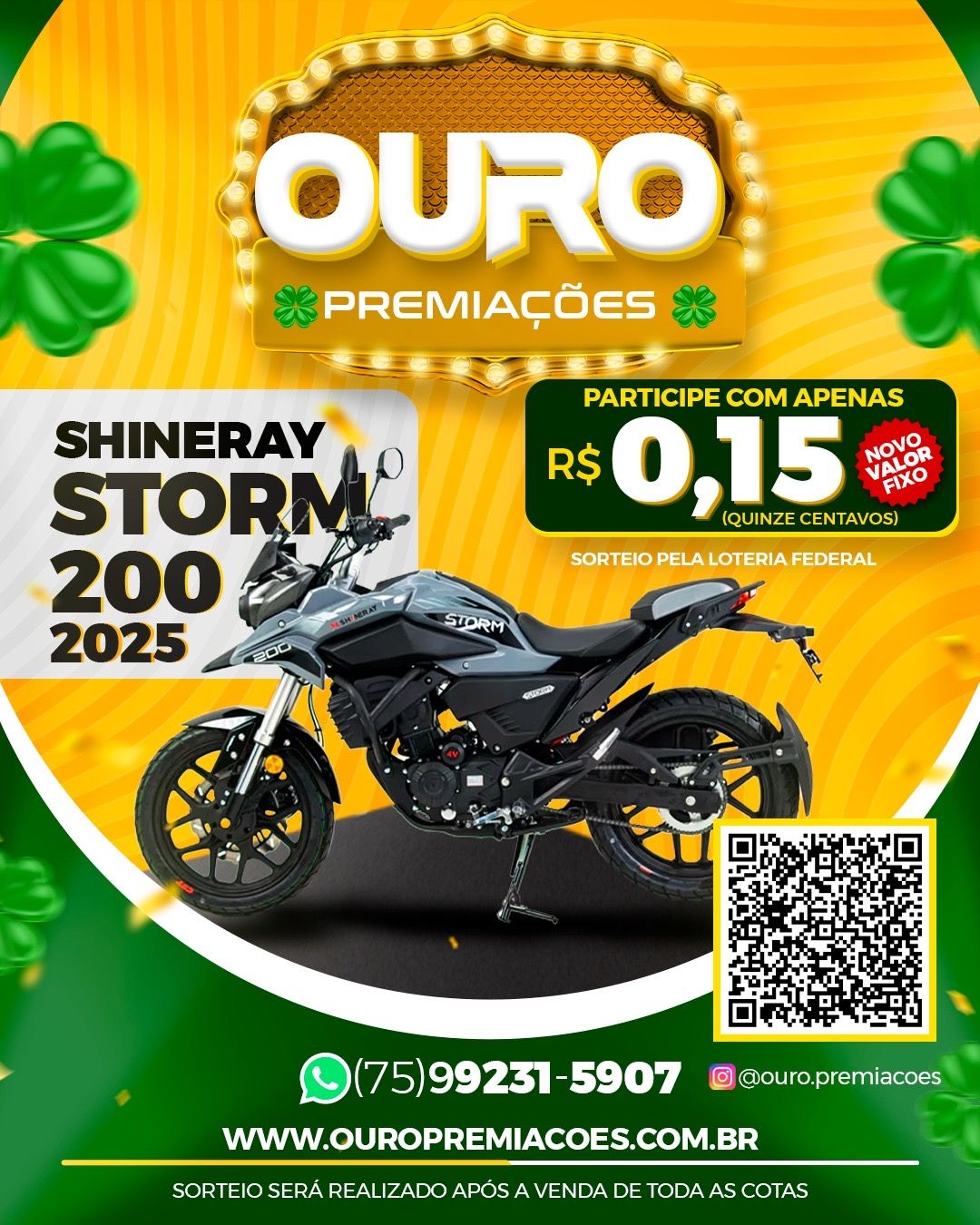MOTO STORM 200 SHINERAY 2025